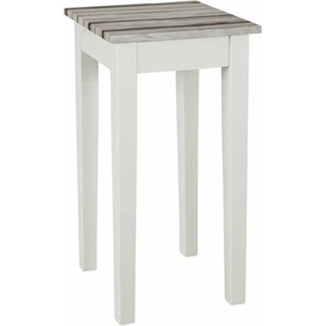Console Vintage "Maritimo" 61cm Blanc