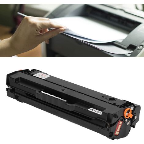 Cartouche de toner noir poudre, capacité 2000 pages, compatible avec les imprimantes Samsung M2070W, 2071hw et M2022 (D111L, 55 g). (1/5)
