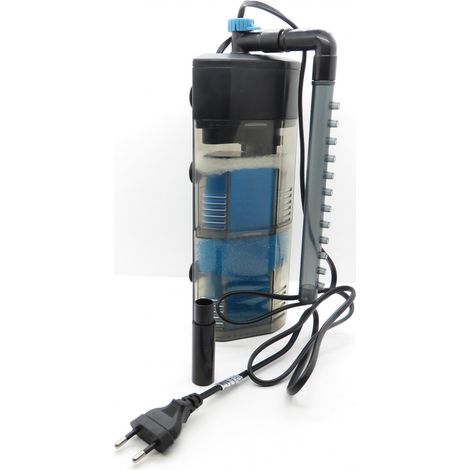 Zolux Filtro interior de esquina azul 450 L/h compacto (1/5)