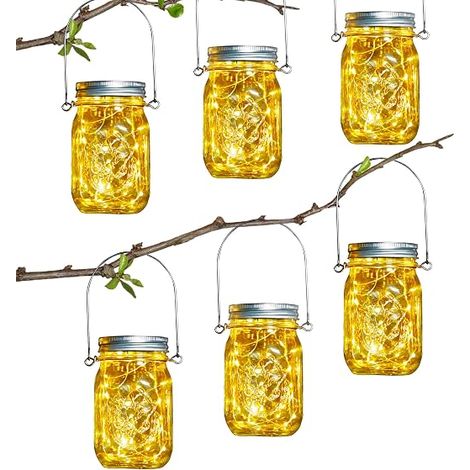 Solar Lantern Outdoor Garden LEDs IP65 Firefly Light Indoor Decoration Patio Branch Pergola Balcony Bedroom (1/3)