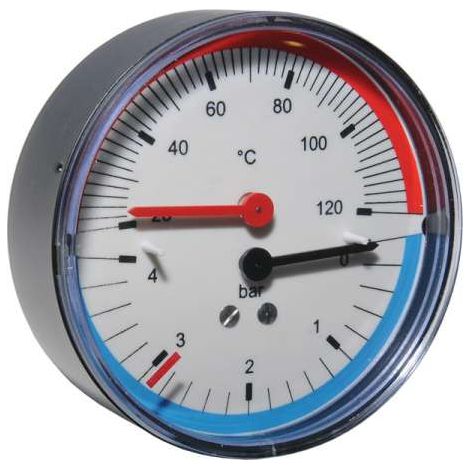 Thermomanometer Manothermometer Thermometer Manometer 4bar 20 bis 120°C P1497B073001
