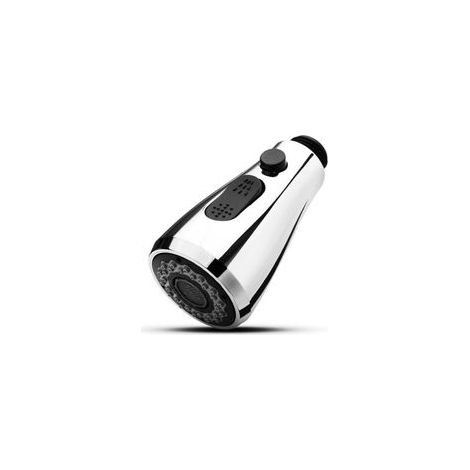 Douchette de remplacement 2 modes pour robinet cuisine, connexion 1/2", avec bouton de commande – (1/4)