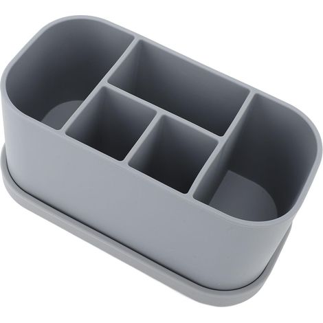 Elegant Silicone Toothbrush Holder Strong Suction Cup (1/5)