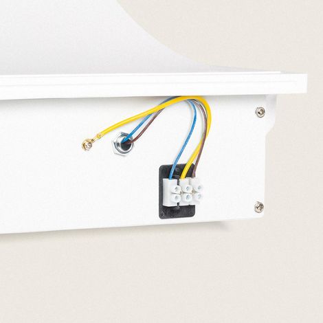 Applique da Parete Integrazione Cartongesso per Lampadina LED E14 Foro 313x253 mm Bianco (1/5)