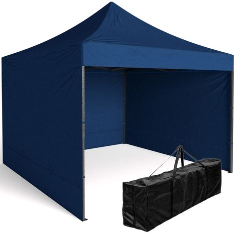 Padiglione commerciale express 3x3 m blu
