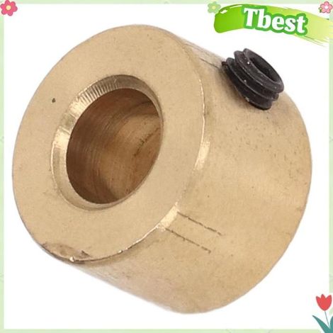 Tbest collier d'arrêt de foret Butée de foret en laiton, collier d'arrêt de profondeur de outillage outils 8 mm 9 mm / 0,35 pouces (1/5)