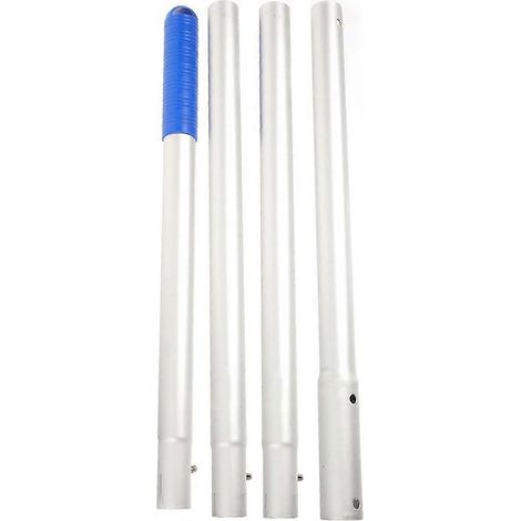 canne à pêche pour panier, canne à pêche pour piscine, brosse de piscine en métal, écumoire (1/5)