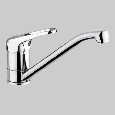 MONOCOMANDO LAVELLO CUCINA M1 CANNA BASSA GIREVOLE - Cromo