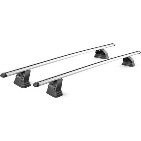 Lot de 2 Barres de toit - GREEN VALLEY - Easy One N° 59 - Aluminium - Fixation sur toit normal - Jusqu'a 75 kg (1/5)