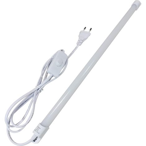 Kitchen Under Cabinet Light 43 cm, 6 W LED Strip Light 6 W, White Light 6000 K, 500 lm, Cabinet Light Bar with Plug and Switch 230 V (1/5)