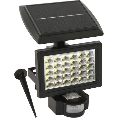 Foco solar de pared 2 en 1 con detector de movimiento (1/4)
