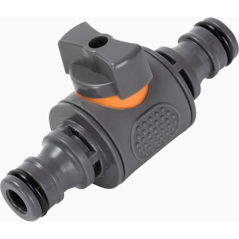Raccord de tuyau d'arrosage, vanne à bille double, compatible avec les robinets de lavage de voiture, 2 pièces (1/5)