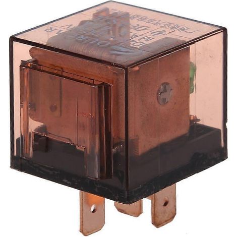 Relais automobile/camion/voiture 24 V CC 80 A 1NO 1NC SPDT 5 broches avec voyant vert (1/5)