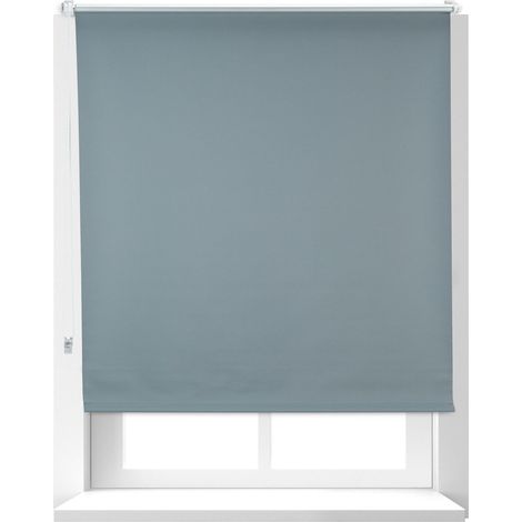 Cortina opaca gris de 60 a 120 de ancho