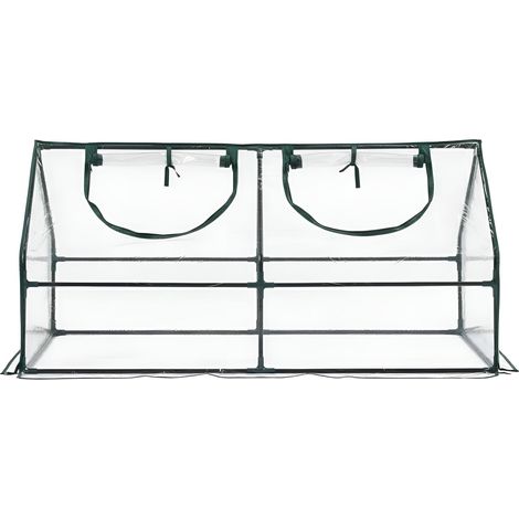 Gartenhaus awtools mini greenhouse Stahl PVC 120x62x60 cm (1/2)