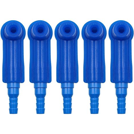 5 pièces connecteur de changeur de liquide de frein outil de remplacement de liquide de frein de voiture automatique Joint remplaçable de liquide de frein universel (1/5)