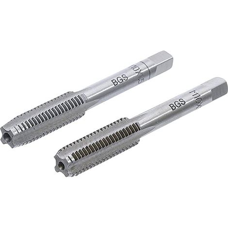 Jeu de 2 tarauds de m10 x 1.5 mm