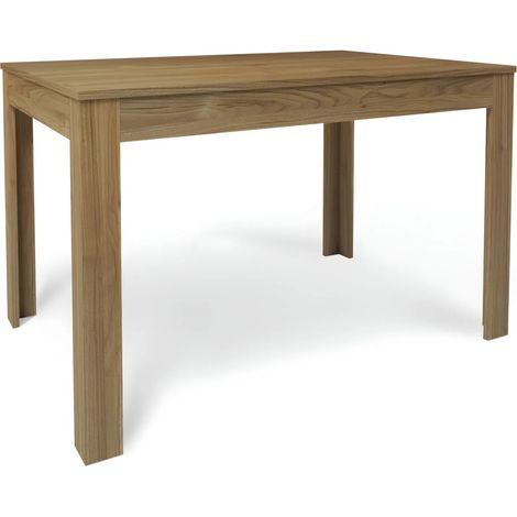 Tavolo da cucina Pieghevole 80x120 cm estensibile fino a 80x170 Cm color Marrone Noce (1/4)