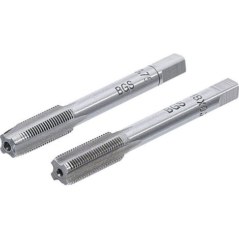 Jeu de 2 tarauds de m8 x 0.75 mm