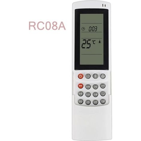 Suitable for Airwell/Electra/Geli air conditioner infrared remote control, RC08A (1/5)