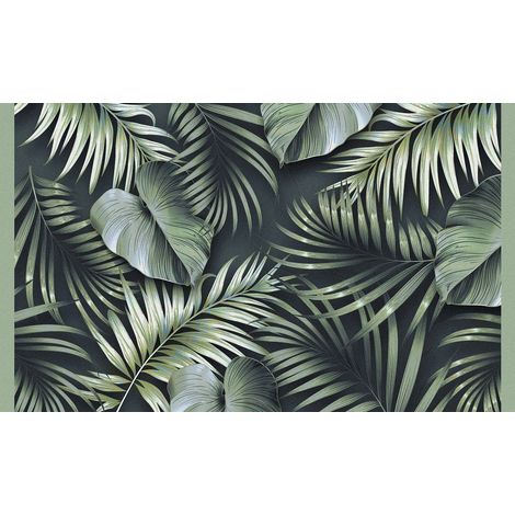 TAPIS VELVET FEUILLAGE 45X75 MERCURY 003663-1-3