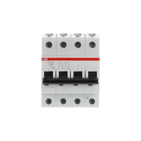 Disjoncteur S200 3P+N C 20 6kA NA - ABB2CDS253103R0204
