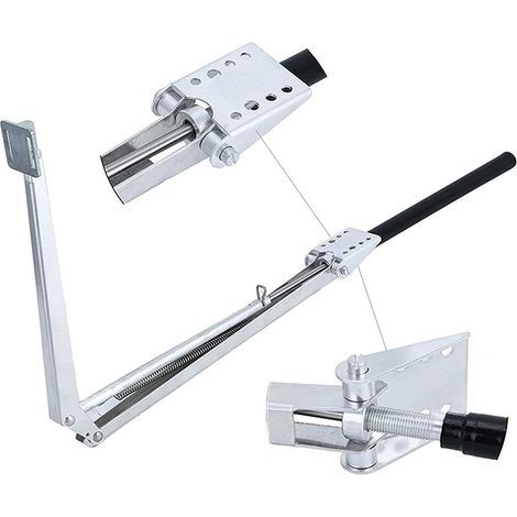 Automatic window opener for greenhouses and garden sheds. Automatic opening and closing via temperature control. Maximum load 7kg, lifting height 40cm. (1/5)