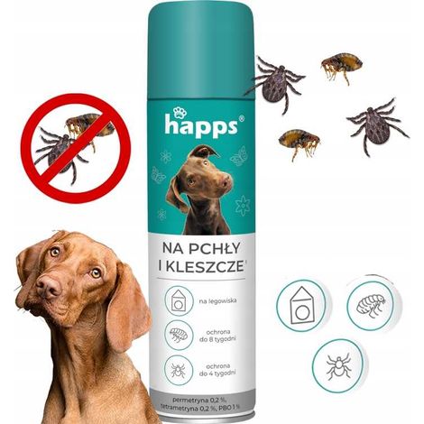 HAPPS - per pulci e zecche 250 ml