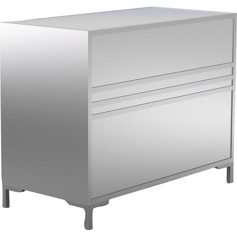 FRANKEL kaiserkraft, Comptoir modulaire LINK, plein, largeur (1/3)
