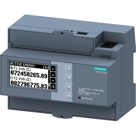 Siemens 7KM2200-2EA40-1EA1 Digitales Einbaumessgerät (1/2)