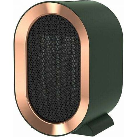 1200W radiateur soufflant ménage bureau silencieux PTC chaleur rapide chauffage chambre sûr et économie d'énergie-vert (1/4)