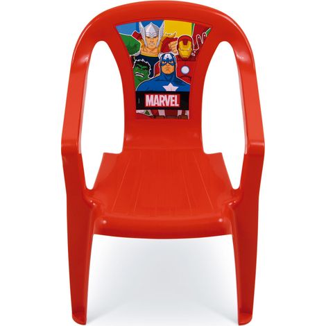 Chaise en plastique - Avengers Iron Man, Hulk, Captain America et  Thor