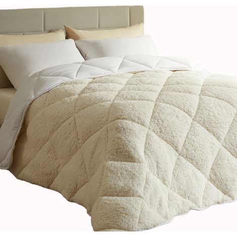 CASABEL Couette Sherpa 220x240 cm, 450 gsm Polyester