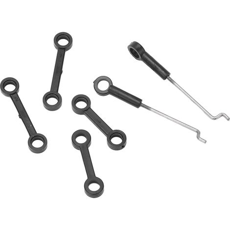 Boucle de connexion compatible avec les pièces de rechange pour la tige de traction de l'hélicoptère radiocommandé Wltoys V912 A V912 04 (1/5)