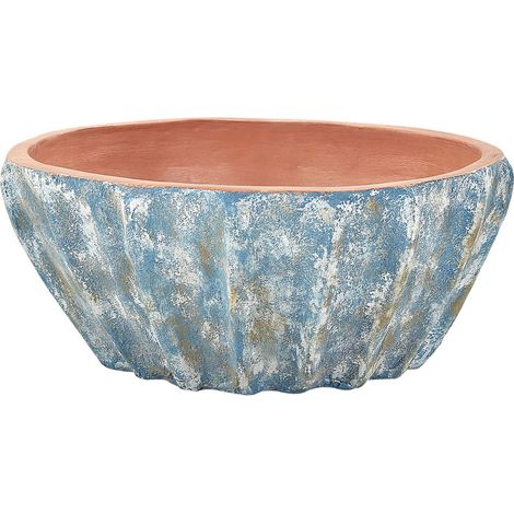 Plant Pot OSTRYA 51 cm Blue
