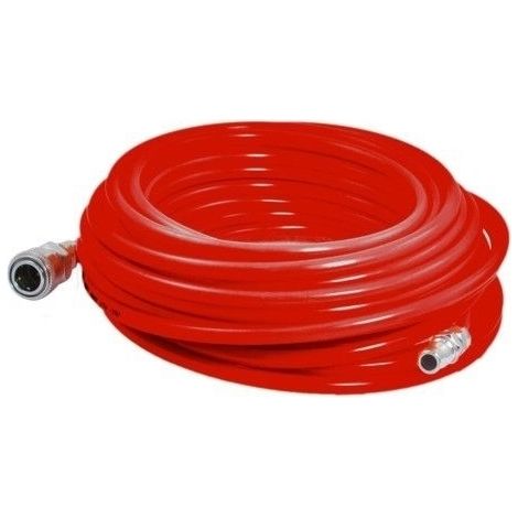 Tubo aria compressa in gomma ad innesto rapido 10m