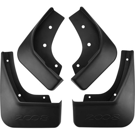 Bavettes adaptées aux modèles Peugeot 2008 et 2013-2019, bavettes souples pour la protection contre la boue et l'eau.