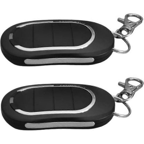 2 télécommandes 433 MHz pour ouvre-porte de garage automatisé Alutech AT4N AT-4N (4 boutons) (1/5)