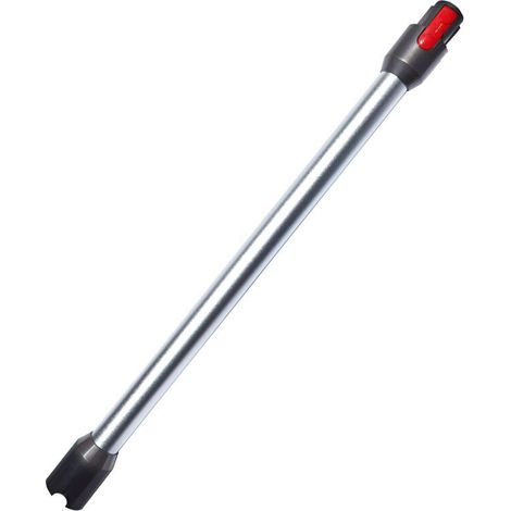 Telescopic Tube Rigid Pole Extension Compatible for Dyson V11 V10 V15 V8 V7 Length 73cm Quick Release Tube - Silver Gray (1/5)