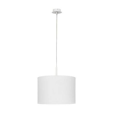 Suspension Nowodvorski ALICE blanche tissu Ø37,5 E27