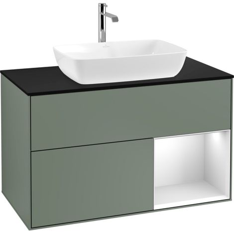 Villeroy & Boch F782MTGM meuble sous-lavabo Finion F78 (1/2)