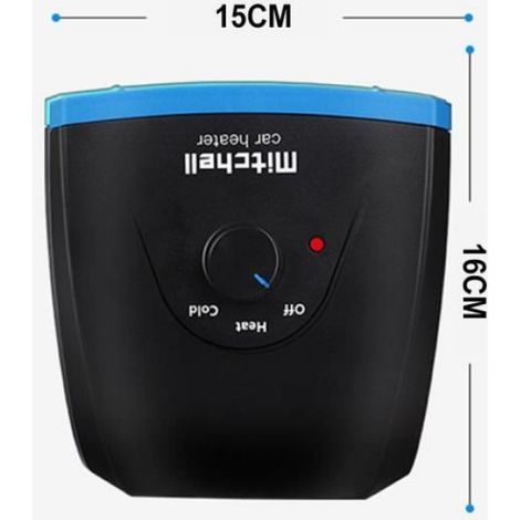 Climatiseur de voiture portable 12V-24V, désembueur chauffage rapide, ventilateur refroidissement pour auto - Modèle 12V (1/4)