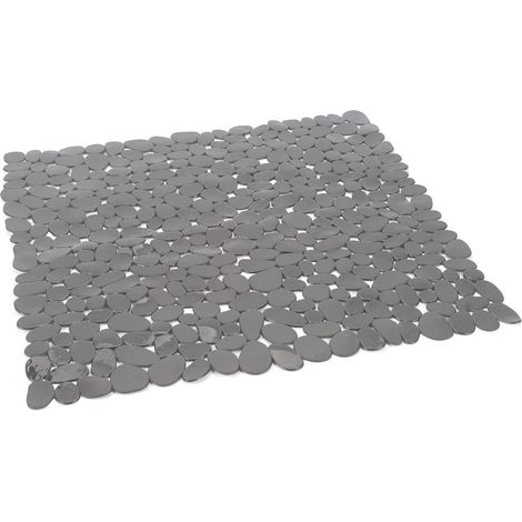 Gedy G-River Alfombra Antideslizante para Ducha 54x54 Cm Gris