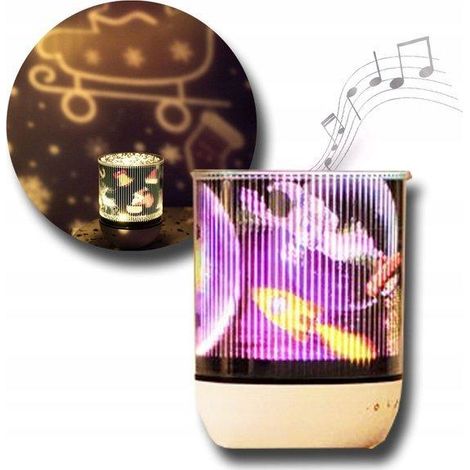 OEM Lampe de Nuit Magique Blanc Jaune Bleu Bluetooth (1/3)