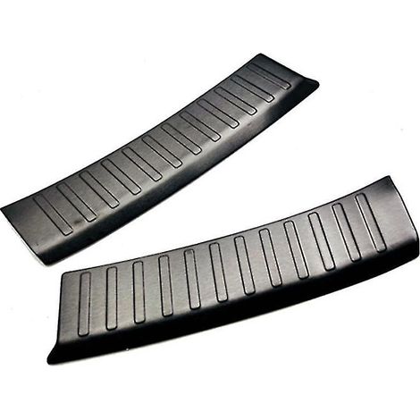 Bandes de protection de seuil de porte de coffre de voiture, garniture de pare-chocs arrière pour -v 2022 2023 Noir-- (1/5)