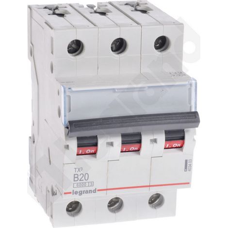 Disyuntor 3P B 20A 6kA CA S303 TX3 403403