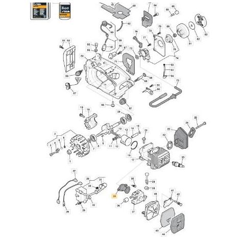 COLECTOR DE ASPIRACION KZ 2841-06011 -R ORIGINAL STIGA - 6995183