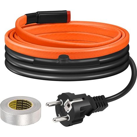 Câble Chauffant Pour Tuyaux d’Eau, Autorégulant Avec Capteur de Température, 1 m (1/4)
