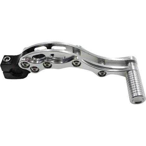 Levier de démarrage universel en métal argenté pour moteur de moto JOG50/90 Fuxi 100CC (1/5)