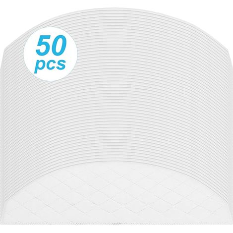 Lot de 50 lingettes jetables pour aspirateur robot Ecovacs Deebot Ozmo T9 T9+ T8 AIVI T8 Max N8 Pro N8 Pro+ (1/5)